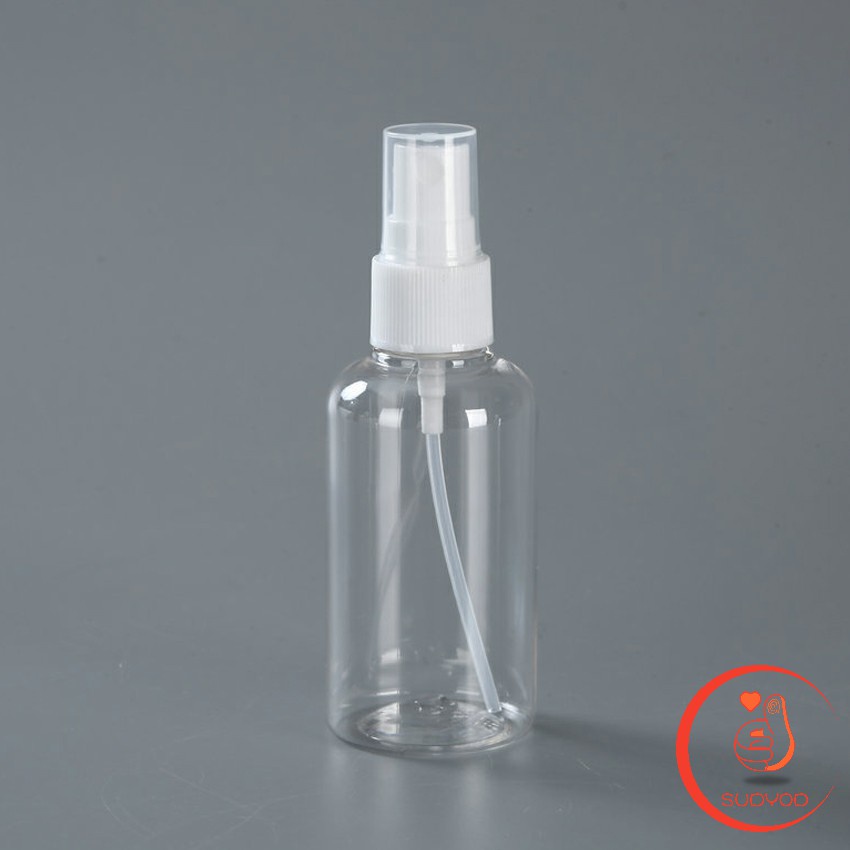 ขวดใส่สเปรย์พกพา ขวดสเปรย์ สีใส ขวดสเปรย์น้ำหอม มี ขนาด 30 50 100 มล  Transparent spray bottle