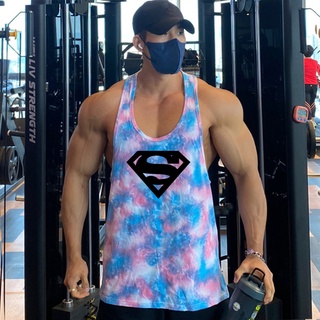 Mens Breathable Clothing Running Summer Gym Singlets Workout Camouflage Tank Top Mesh Sleeveless Fitness Casual Sporting Vest