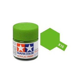 Tamiya Acrylic Paint X-15 (Light Green)