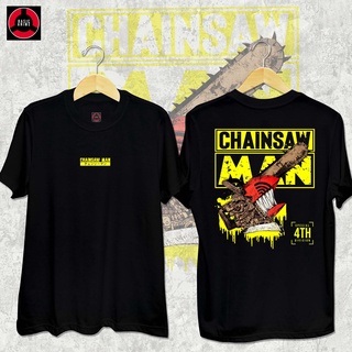 แฟชั่นยูนิเซ็กซ์ ✗✲Chainsaw Man - Denji Chainsaw Devil Anime Shirt