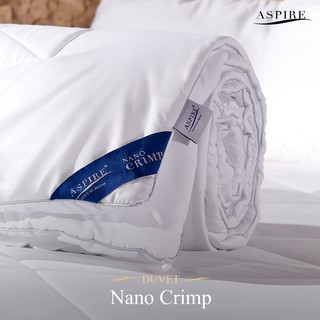 Aspire ไส้ผ้านวม Nano Crimp ห่อหุ้มด้วยผ้า Cotton 100% Hypoallergenic นุ่มสบาย