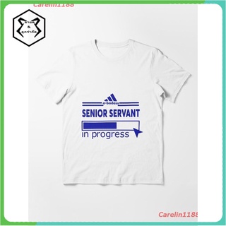 2022 SENIOR SERVANT Essential T-Shirt เสื้อยืด ดพิมพ์ลาย ดผ้าเด้ง คอกลม cotton แฟชั่น sale Unisex