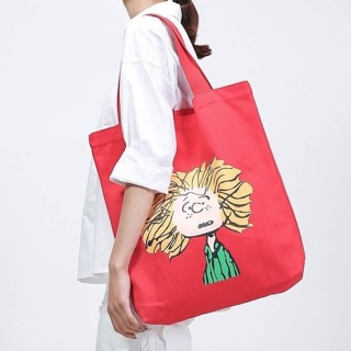 Peppermint Patty tote bag