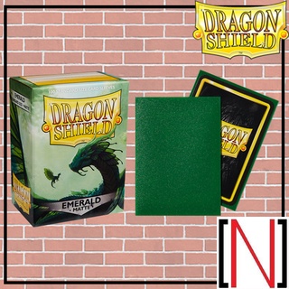 [Sleeve][ซองใส่การ์ด] DragonShield - Matte Emerald 100ใบ [MTG][Pokemon][Dragon shield]