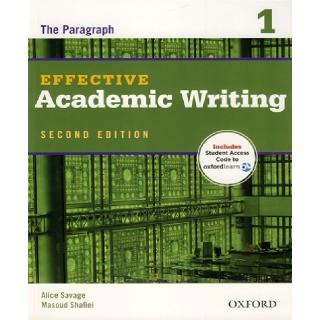 Se-ed (ซีเอ็ด) : หนังสือ Effective Academic Writing 2nd ED 1  Students Book +Online Practice (P)
