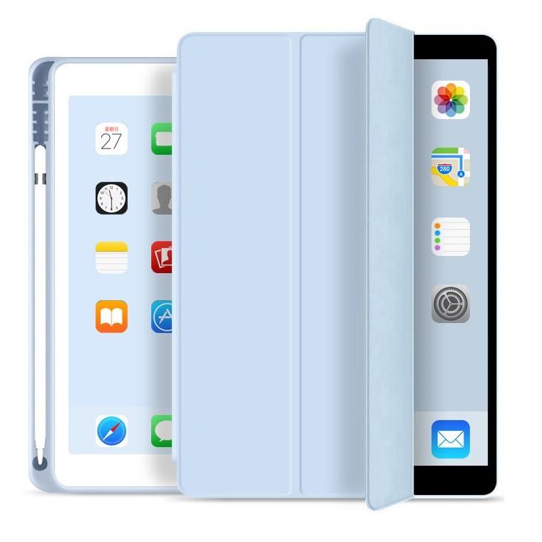 (พร้อมส่ง) เคสไอแพดมีที่ใส่ปากกา - เคสไอแพดโปร 11",12.9" (2020) เคสไอแพด 10.2" Gen 9 /เคสไอแพด 9.7" 