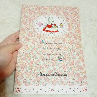 สมุดปก​อ่อน มารอน​ครีม​ marron​cream​