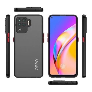 Case For OPPO Reno14 Pro A5X A5i Pro A3X A3pro A60 Reno12pro Reno12F A94 A54 A74 เคสกันกล้อง กันกระเเทก ขอบนิ่มหลังแข็ง