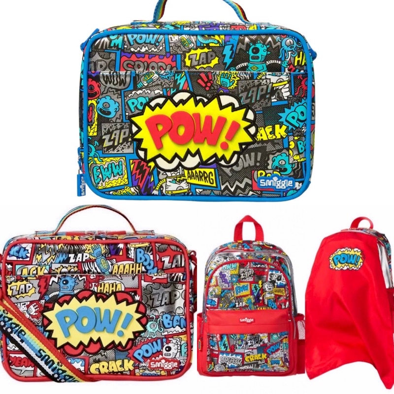 LUNCH BOX SMIGGLE POW LIFT OFF/ LUNCH BOX SMIGGLE SELEMPANG ORIGINAL/BACKPACK SMIGGLE POW LIFT OFF