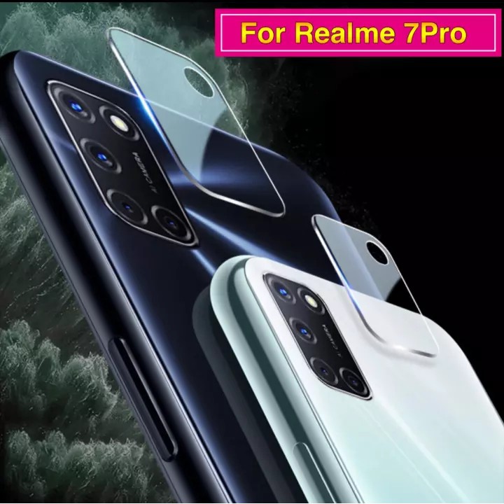 ⚡รับประกันสินค้า⚡ ฟิล์มกระจกเลนส์กล้อง Realme 7Pro ฟิล์มเลนส์กล้อง ปกป้องกล้องถ่ายรูป Camera Lens Tempered Glass
