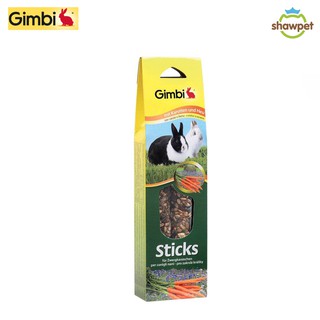 Gimbi ผลิตภัณฑ์อาหารเสริมผสมแครอทและธัญพืชคุณภาพสูงชนิดแท่ง Gimbi Stick for rabbit with Carrot an