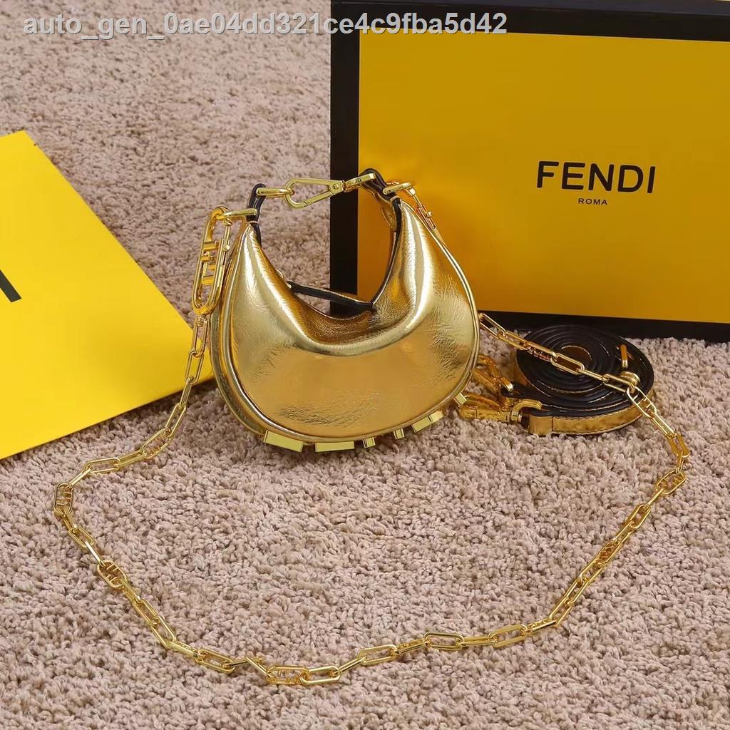 FENDI Mini Small Half Moon Shoulder Bag - p5_rz8kemb - ThaiPick