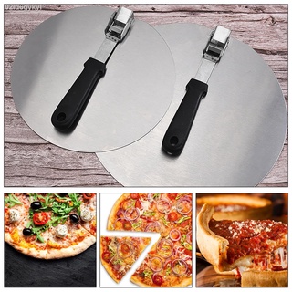 Stainless Steel Pizza Peel Shovel Spatula Cake Lifter Paddle Baking Tray