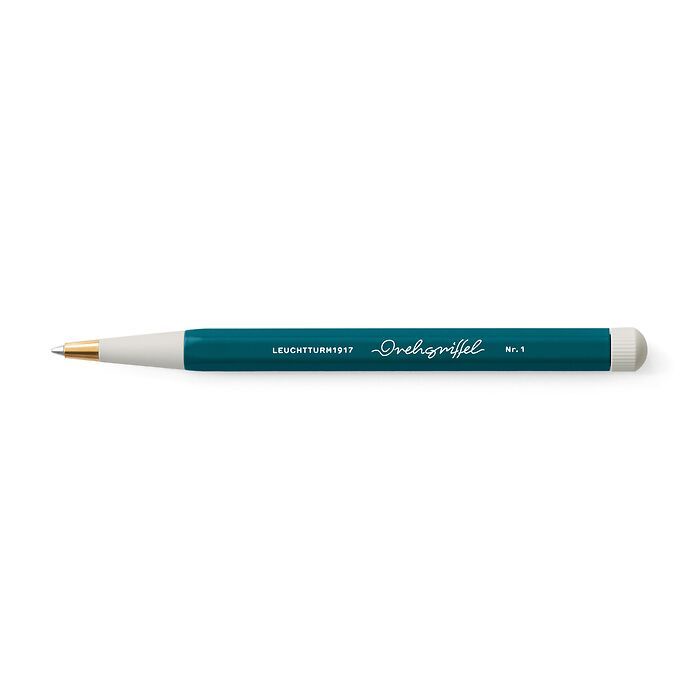 Leuchtturm1917 Drehgriffel Nr.1 Twist Pen Medium Ballpoint ปากกาลูกลื่นเดรกริฟเฟย์ ไส้สีน้ำเงิน