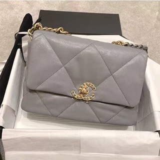 (พร้อมส่ง) Chanกระเป๋าผู้หญิง☀กระเป๋าสะพายข้าง☀หนังแกะแท้☀กระเป๋าสายโซ่คลาสสิค
