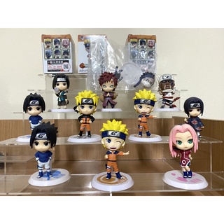 naruto โมเดล ฟิกเกอร์ กาชาปอง นารูโตะ จิบิ ฐานขาว