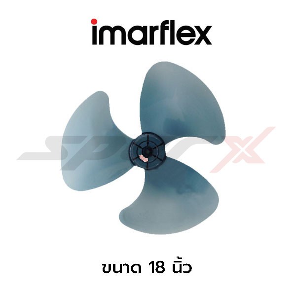 Imarflex ใบพัดลม 18 นิ้ว แท้ ใบใส สำหรับ พัดลมตั้งโต๊ะ / ปรับระดับ / ตั้งพื้น / ติดผนัง / ติดข้างฝา