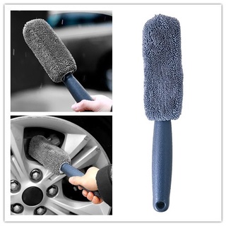 Home Fiber Soft Long Handle Car Wash Brush Microfiber Wheel Tire Rim Duster Car Cleaner Brush Automotive Care