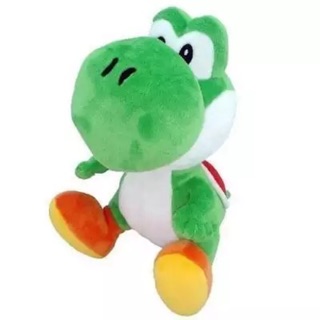 ตุ๊กตา yoshi ของ mario ที่รู้จักกันดี ขนาด 7" นิ้ว