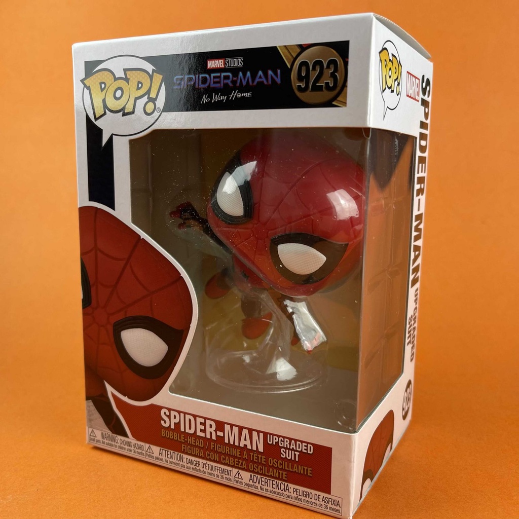 Funko POP Spider-Man in Upgraded Suit Spider-Man: No Way Home 923