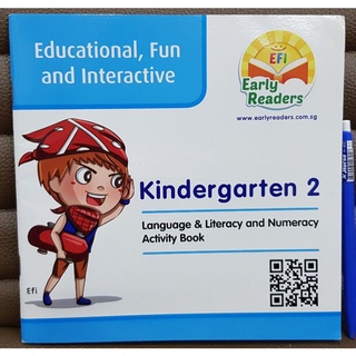 Kindergarten 2 Language &amp; Literacy and Numeracy activities book