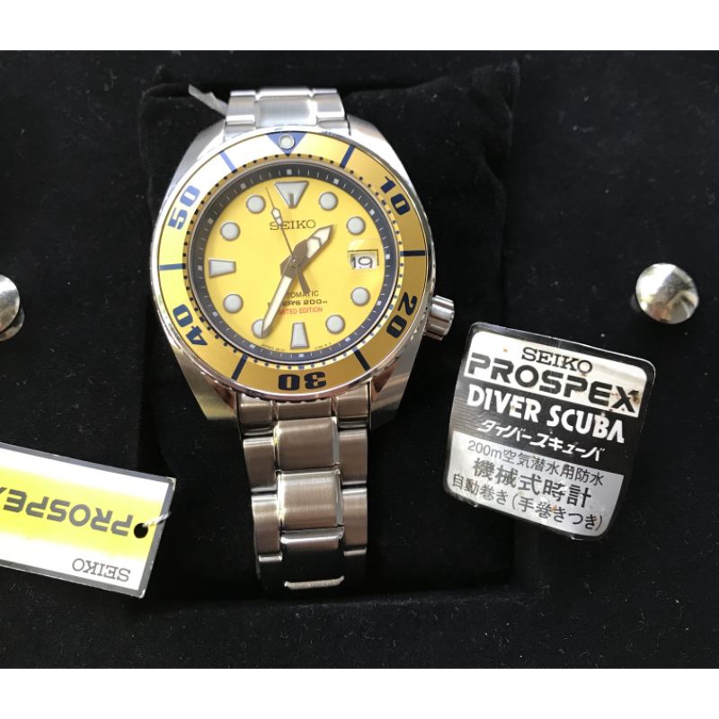 Seiko​ Sumo​ Yellow​ Limited​ Edition​ ผลิต750เรือน