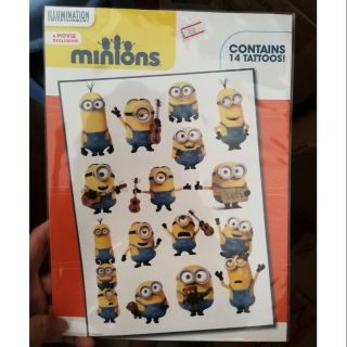 Minions tattoos แทททู ลายมินเนียน