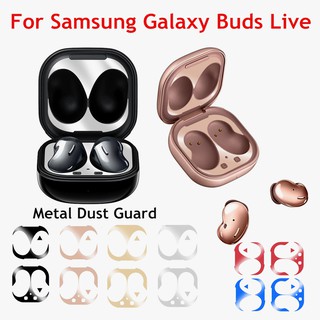 Metal Dust Guard For Samsung Galaxy Buds Live/Pro Case Cover Accessories Protective Sticker Skin Protect Buds From Iron Debris