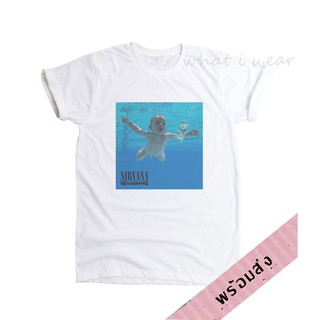 เสื้อยืดแขนสั้น ลายวง Nirvana #1