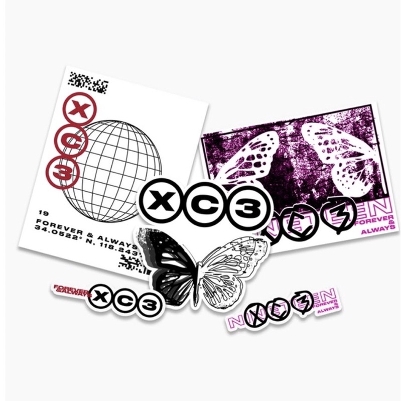 พร้อมส่ง XC3 | STICKER PACK
