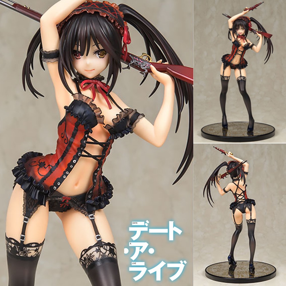 Figure ฟิกเกอร์ Model โมเดล Date A Live Series พิชิตรัก พิทักษ์โลก Tokisaki Kurumi Lingerie โทคิซากิ คุรุมิ Complete