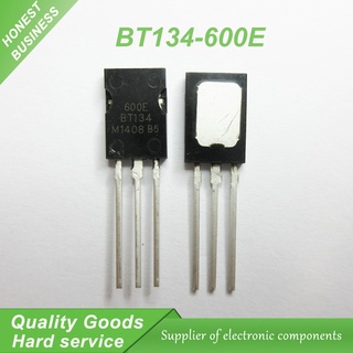 ไทริสเตอร์ควบคุมแบบสองทิศทาง BT134-600E BT134-600 BT134-600D BT134 4A/600V TO-126 10 ชิ้น