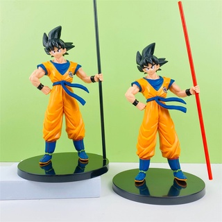 โมเดลฟิกเกอร์ PVC อนิเมะดราก้อนบอล Son Goku Super Saiyan ขนาด 22 ซม. เหมาะกับของขวัญ ของเล่นสําหรับผู้ใหญ่ และเด็ก