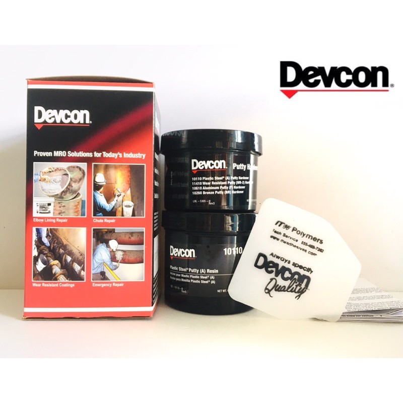 Devcon 10110 Plastic Steel Putty (A) 454g เดฟคอน เดฟค่อน - 888center ...