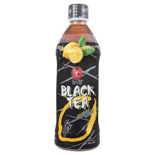 🔥แนะนำ!! โออิชิ แบล็คที น้ำชาดำ รสมะนาว 500มล. Oishi Black Tea Lemon Flavoured Black Tea 500ml