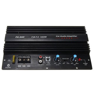 12 V 1000 W Mono Car Audio Power Amplifier subwoofers AMP pa80d