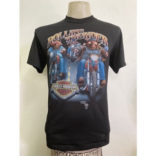 ถูกสุดๆเสื้อยืดลาย Harley Davidson สไตล์วิเทจรหัสเต็ม