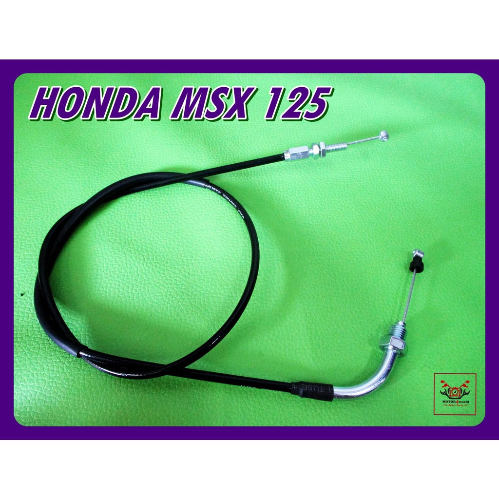 THROTTLE CABLE (L. 94 cm.) Fit For HONDA MSX125 // สายเร่ง สายคันเร่ง (ความยาว 94 ซม.)