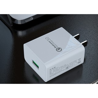 หัวชาร์จ Quick Charge 3.0 Charger 18W 1 Port  charger ปลั๊กไฟ ชาร์จเร็ว