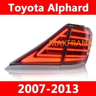 ไฟท้าย LED สําหรับ Toyota alphard 2007-2013 alphard anh20 ไฟหน้า​ /เลนส์ไฟหน้า/ไฟหน้าสําหรับ/ไฟท้าย