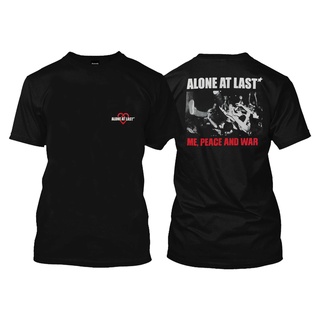 เสื้อยืด ALONE AT LAST - ME PEACE AND WARสามารถปรับแต่งได้