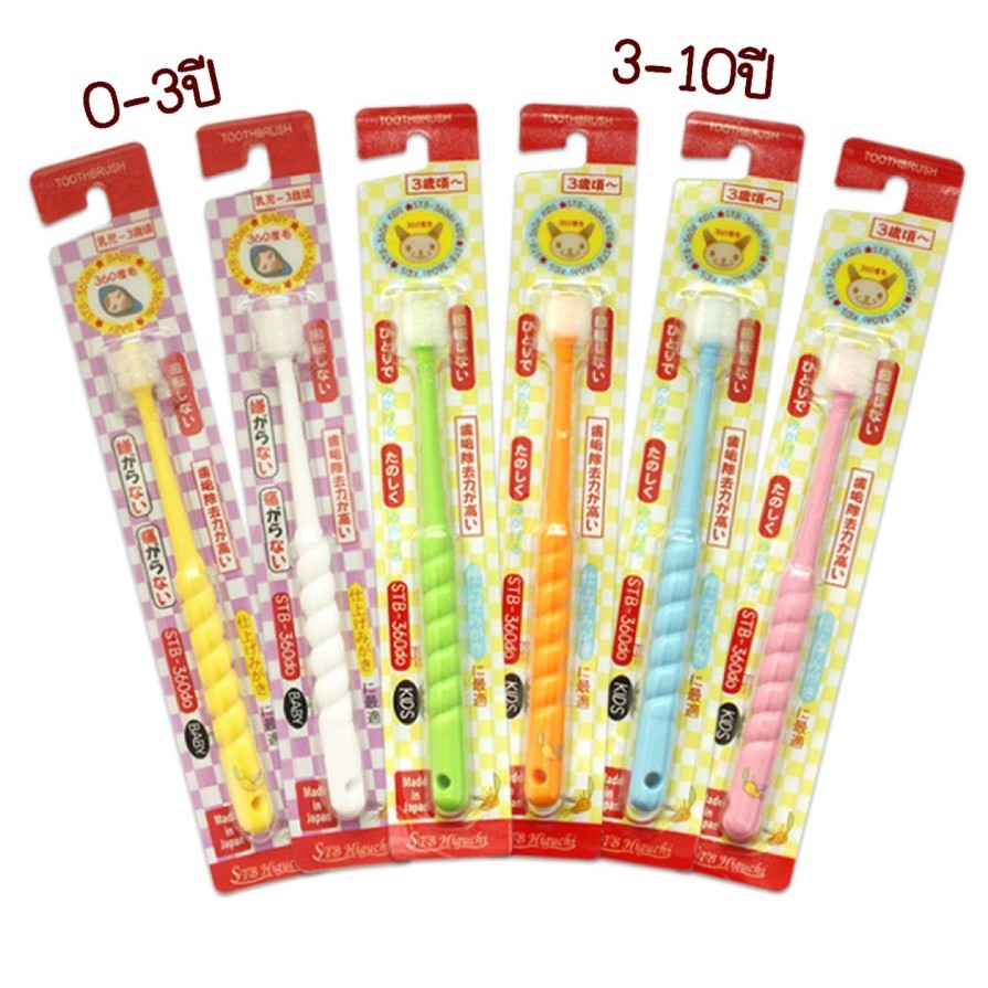 พร้อมส่ง ! แปรงสีฟัน 360 องศา