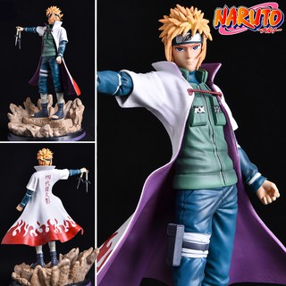 Model Figure Naruto Shippuden นารูโตะ ชิปปุเดง นินจาจอมคาถา โอ้โฮเฮะ ตำนานวายุสลาตัน Namikaze Minato นามิคาเสะ มินาโตะ