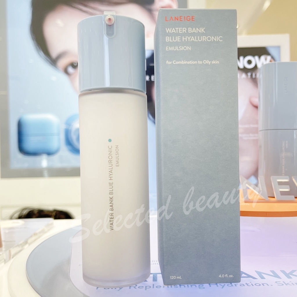 Laneige Water Bank Blue Hyaluronic Emulsion (dry skin) / (Oily skin) ป้ายไทย