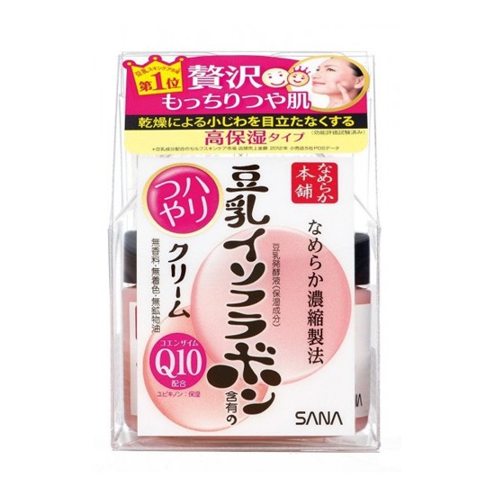 SANA Nameraka Honpo Soy HARITSUYA Cream 50 กรัม ผิวหน้าเนียนนุ่มกระชับ