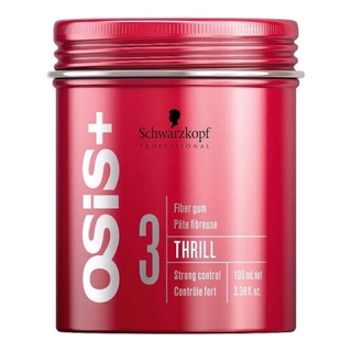 ผลิตภัณฑ์บำรุงผม Schwarzkopf Osis+ Thrill Fiber Gum Strong Control 100ml.