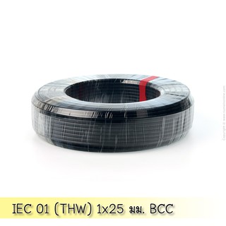 สาย IEC 01 (THW) 1x25 มม. BCC