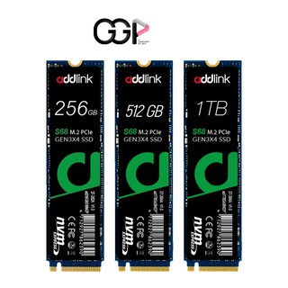 [กรุงเทพฯ ด่วน 1 ชั่วโมง]ADDLINK S68 [256GB | 512GB | 1TB] SSD M.2 NVMe PCIe Gen3 - ประกันศูนย์ไทย Ascenti 5 ปี