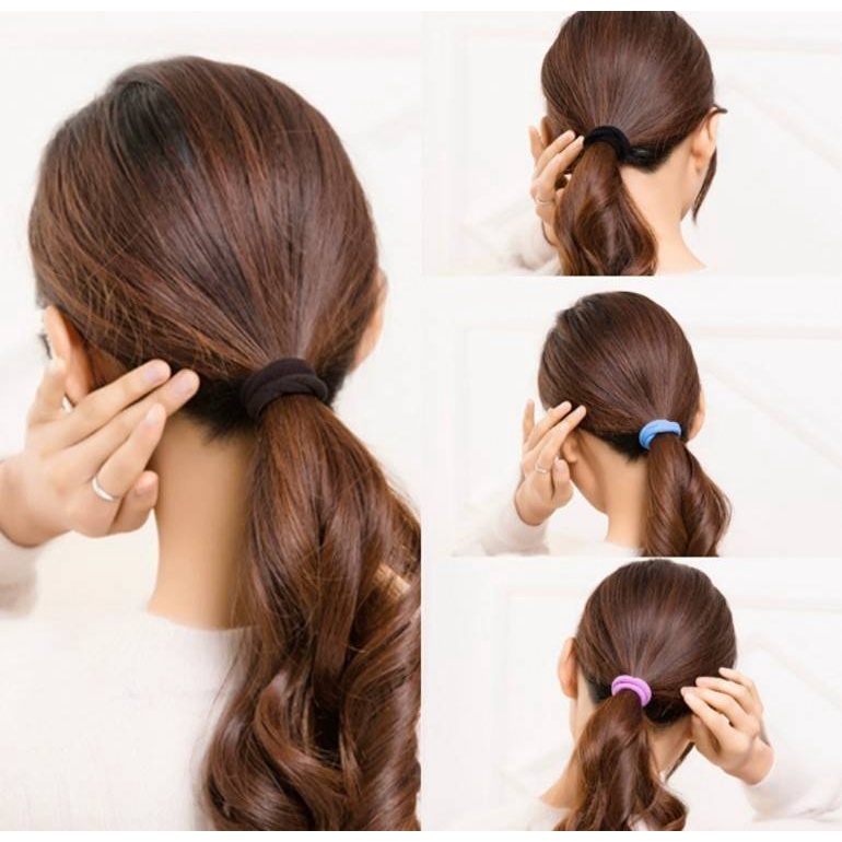 ACJ-ยางมัดผมแบบกระปุกมาใหม่ มี 30 เส้น พร้อมส่ง - รูปที่ 4