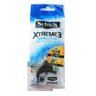 Schick Men Xtreme3 Sensitive Close&Comfortable 2pc